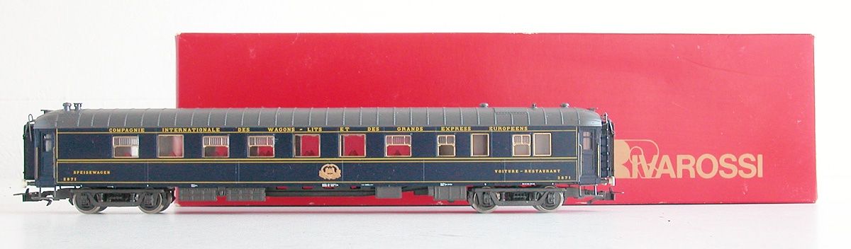 Rivarossi Modellini di ferrovie: Rivarossi Speisewagen CIWL / TEE Spur H0 – Usato da Oberwil BL venduto da Klang 5