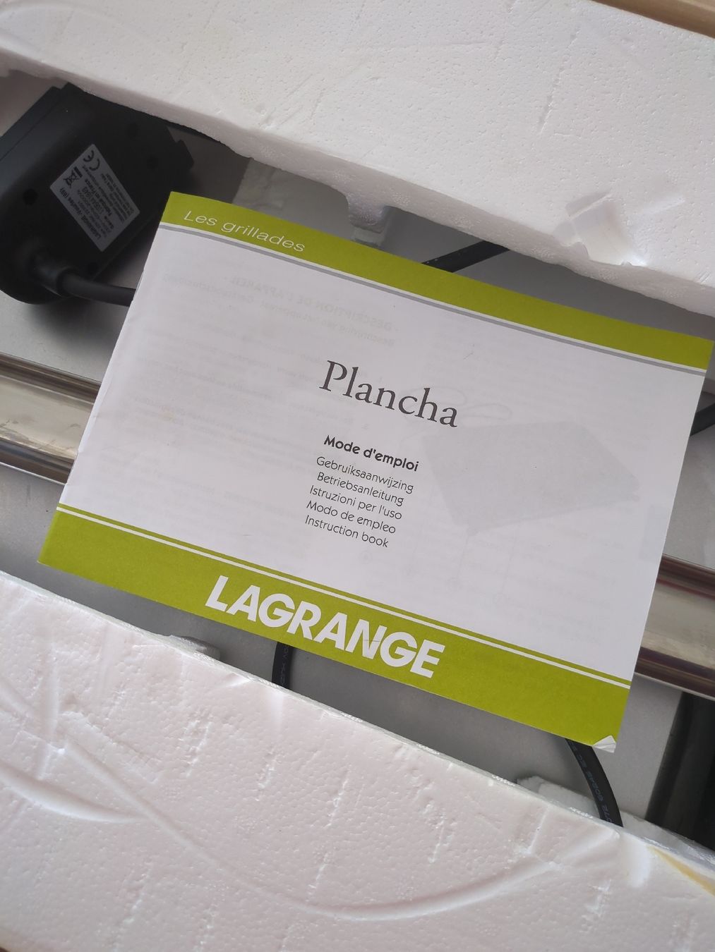 Griglie: Plancha Lagrange 2000W surface 43x28cm état neuf – Nuovo (secondo la descrizione) da Sion venduto da sor_f85g 3