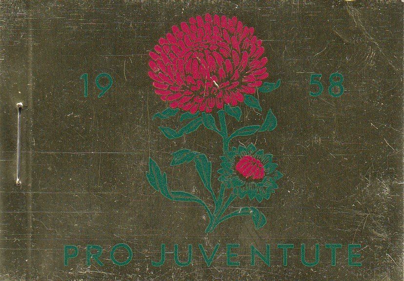 Alle Briefmarken: 1958 Pro Juventute Markenheftchen postfrisch, **, Kat. 120,- – Gebraucht aus Rheinfelden von ricci62