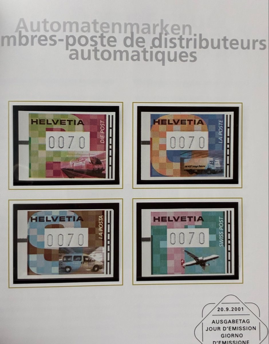 Tutti i francobolli: Jahrbuch 2001 postfrisch – Nuovo (secondo la descrizione) da Winterthur venduto da JayJays333 5