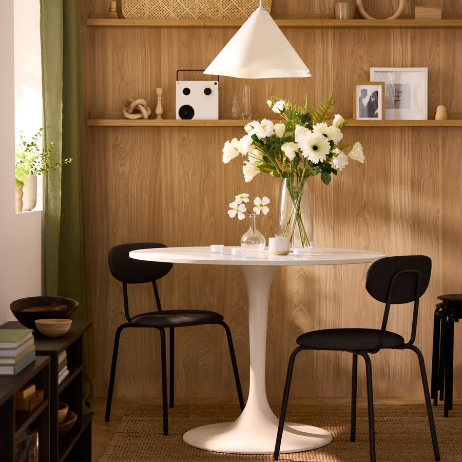 Tavoli: Ikea Tisch DOCKSTA rund Weiss – Usato da Zürich venduto da Addii 2