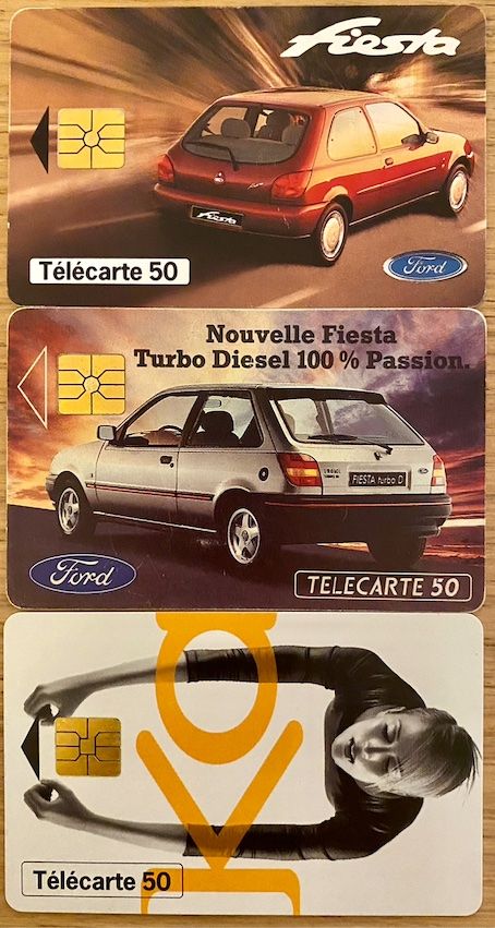 Schede telefoniche: Carte téléphonique française FORD – Usato da Lausanne venduto da davzic