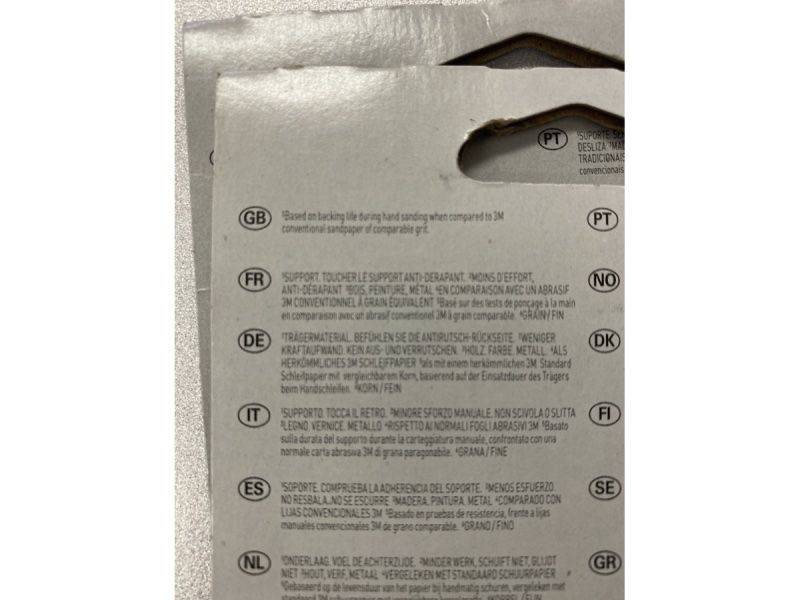 3M Alle Werkzeuge: Neue 3M Schleiffblätter 180P – Neu und originalverpackt aus Necker von liq24 3