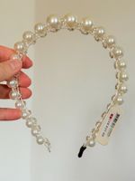 Bandeau perles et strass neuf