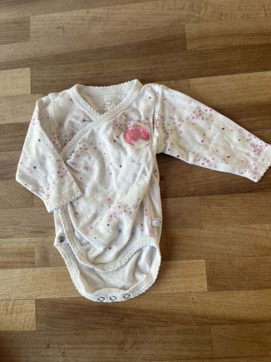 Biancheria intima: 3er Set Baby Bodys Gr. 56 Langarm – Usato da Basel venduto da HugChristine 1
