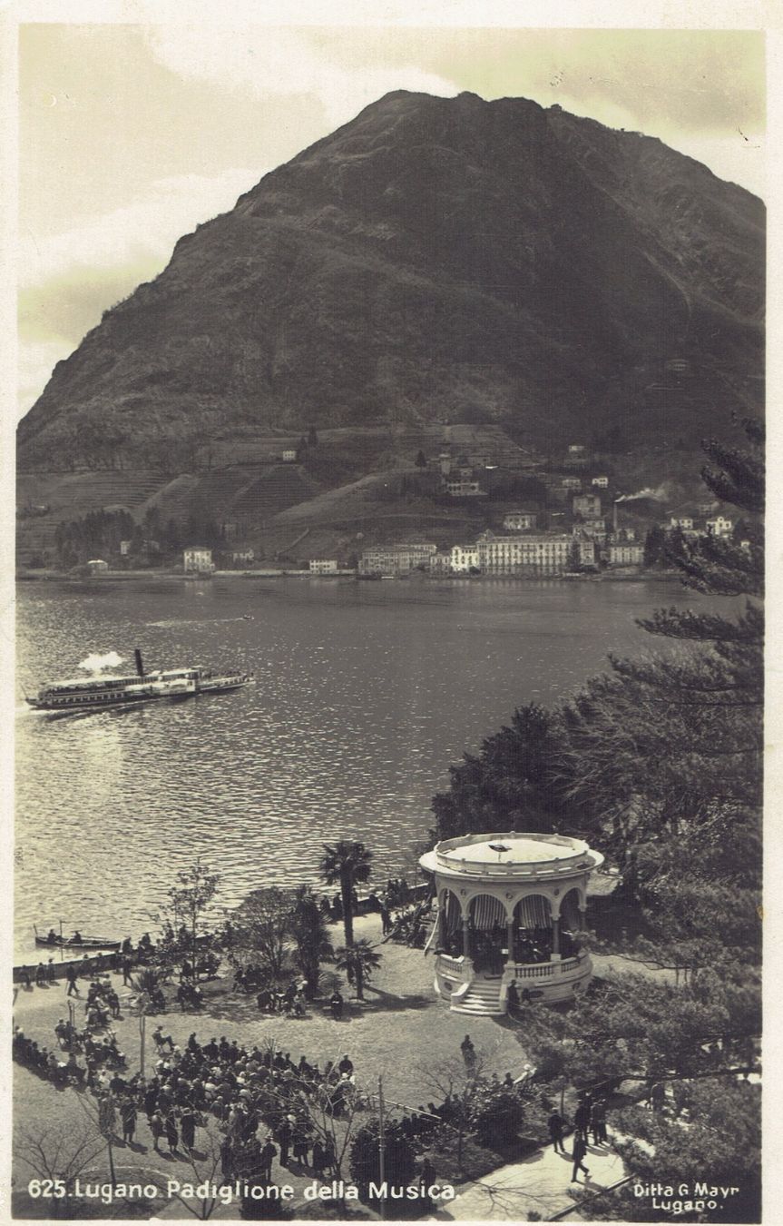 Ansichtskarten: Lugano um 1930 – Gebraucht aus Otelfingen von Schmitte9