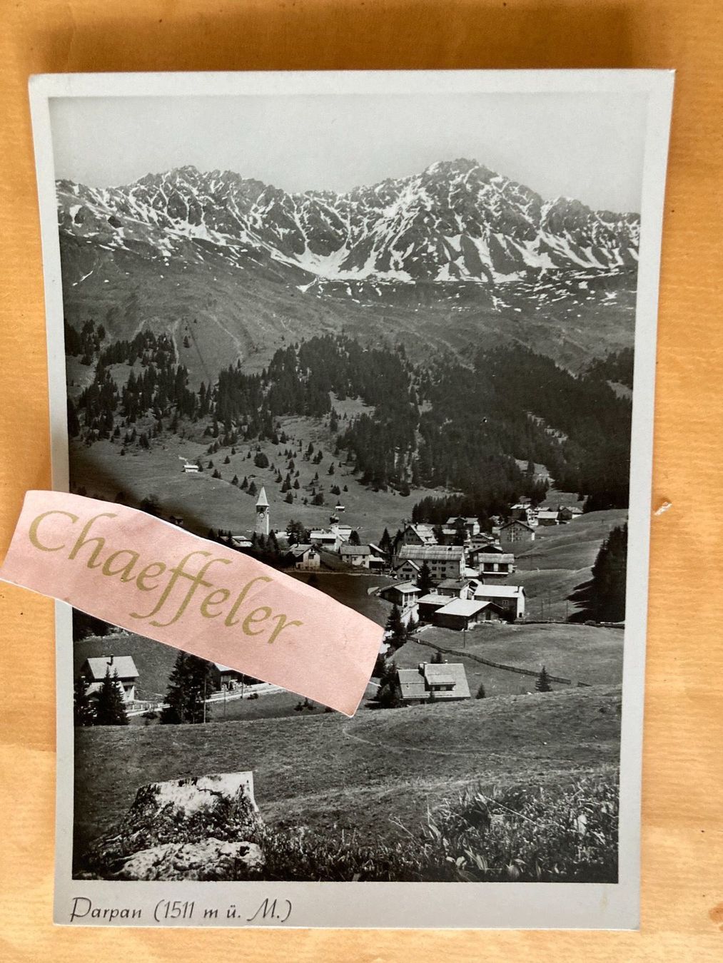 Cartoline postali: 1948 Parpan – Usato da Zürich venduto da Chaeffeler