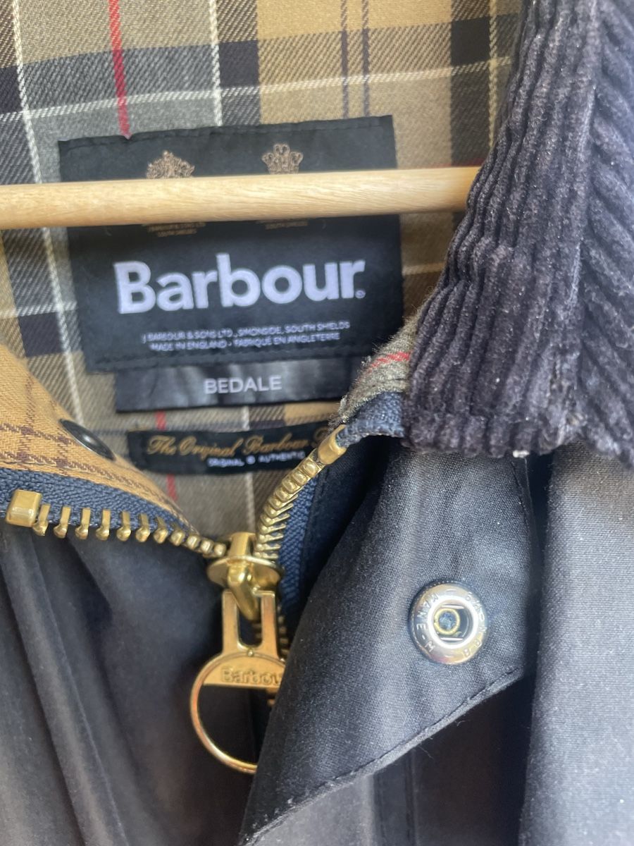 Barbour Giacche: Barbour Bedale Jacket Navy Parka – Usato da Stäfa venduto da Phphch 1