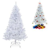Weihnachtsbaum künstlich Tannenbaum 150cm weiss