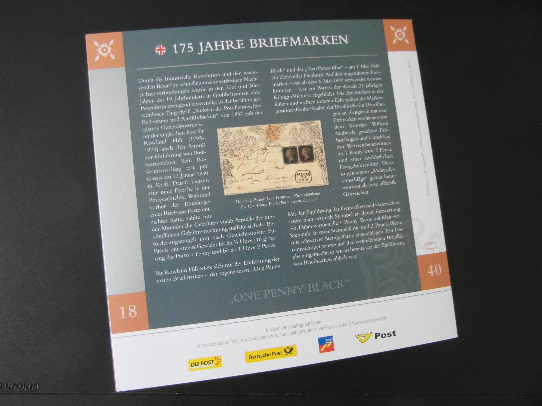 Tutti i francobolli: 175 Jahre Briefmarken 2015  Multilaterale mit CH DE AT FL – Nuovo (secondo la descrizione) da Niederrohrdorf venduto da leni29 3