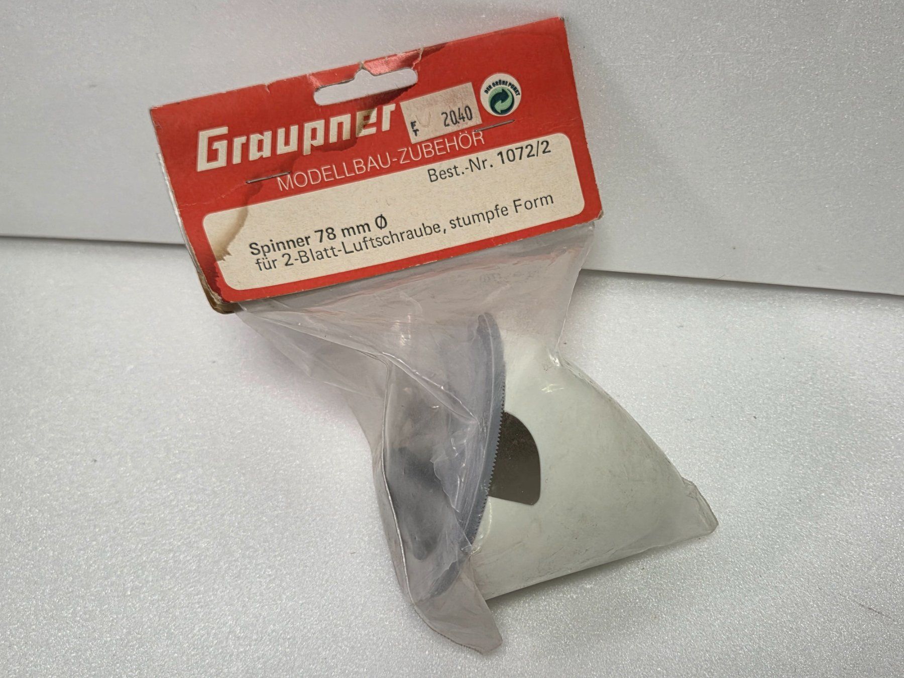 Graupner Modellismo RC: Graupner Spinner Set Kunststoff - 45 und 78mm Durchmesser – Nuovo e nell'imballaggio originale da Hittnau venduto da Sika86 3