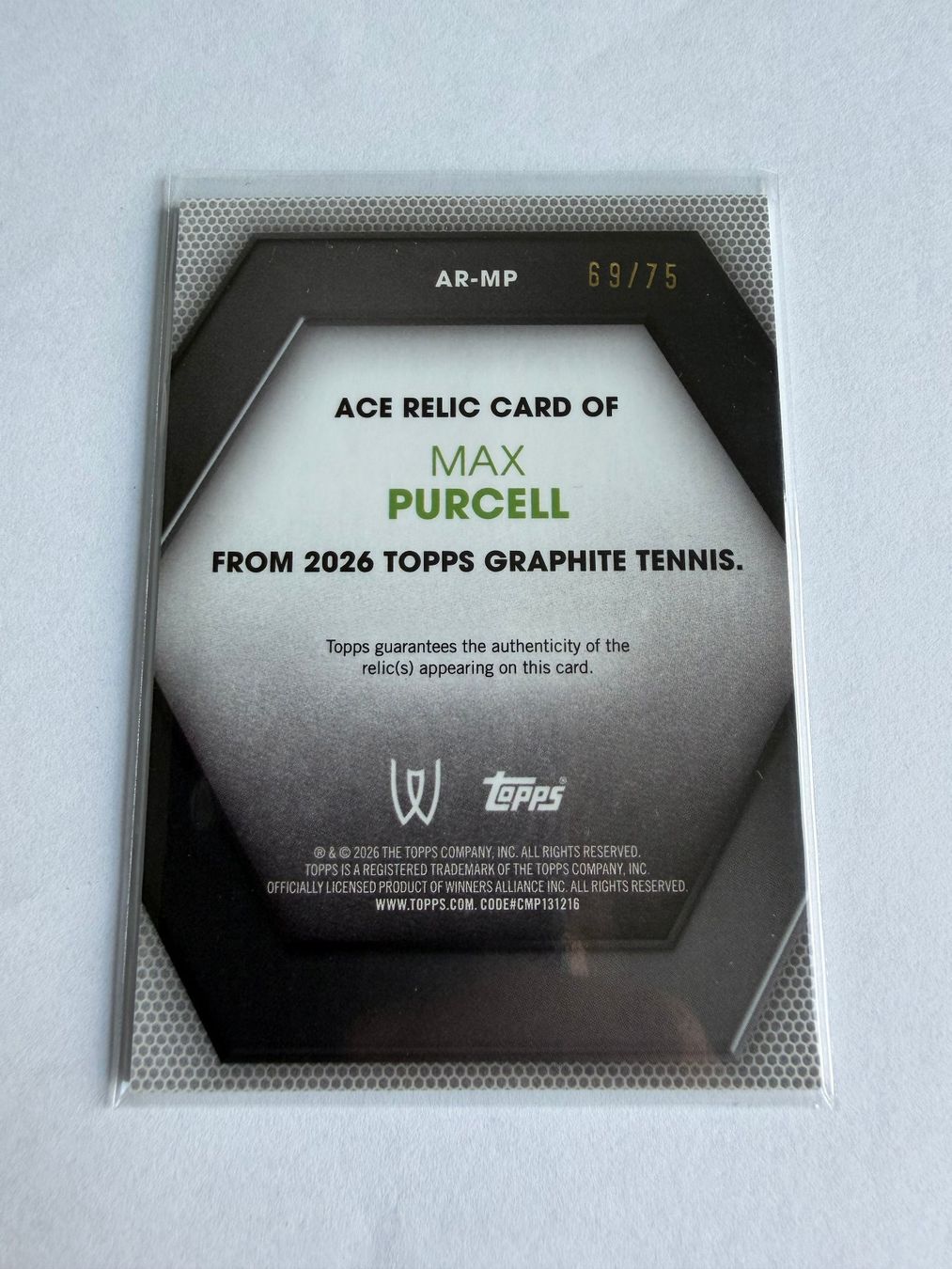 Topps Sammelbilder & Trading cards: Max Purcell Auto Patch Numbered /75 Cards Topps Graphite – Neu (gemäss Beschreibung) aus Pfäffikon SZ von Tom_Schwyz 3