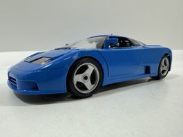 Bugatti EB110 1:18, blau, BBURAGO