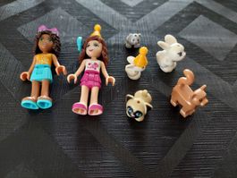 Lego Friends  Figuren und Tiere 