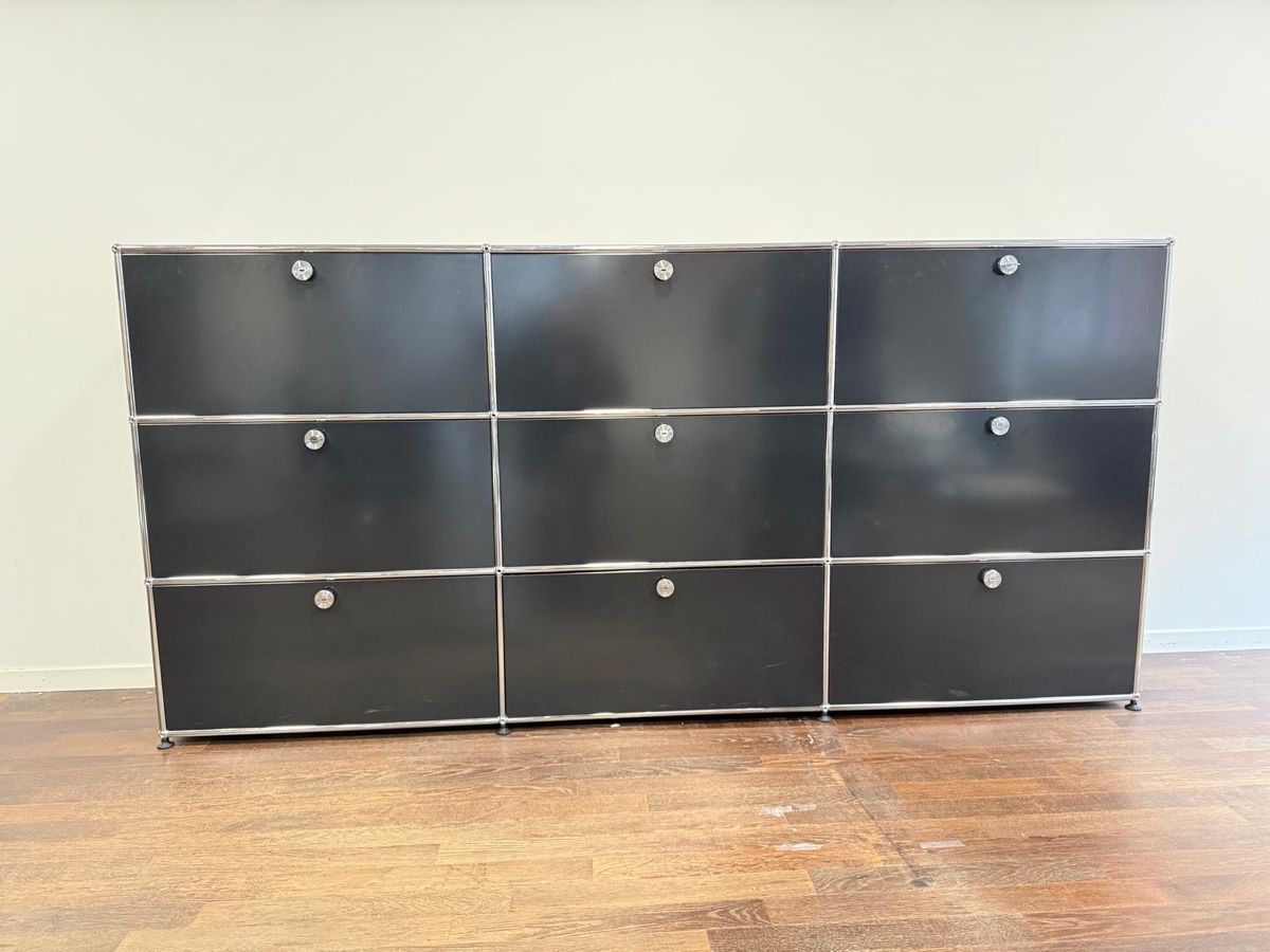 Kommoden: USM Sideboard schwarz – Gebraucht aus Grenchen von Design-Outlet 3