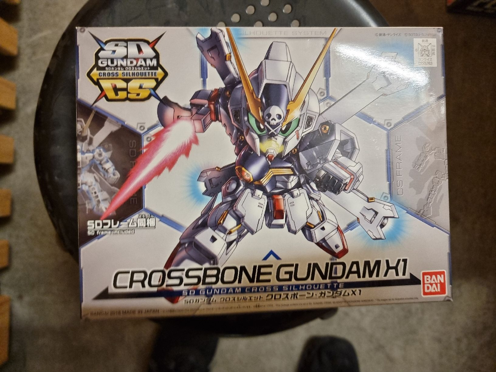 Bandai Kit di modellismo & Modellini statici: SD Cross Silhouette Crossbone Gundam X1 Model kit – Usato da Basel venduto da non_r5rm
