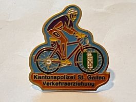1 Pin Kantonspolizei St. Gallen Verkehrserziehung