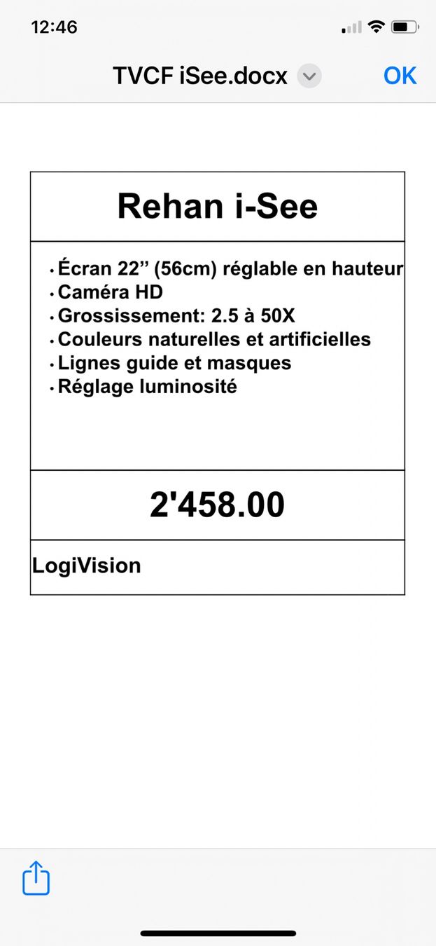 Altro per Ottica: Appareil d’aide à la lecture – Usato da Echichens venduto da Eddycoptere 4