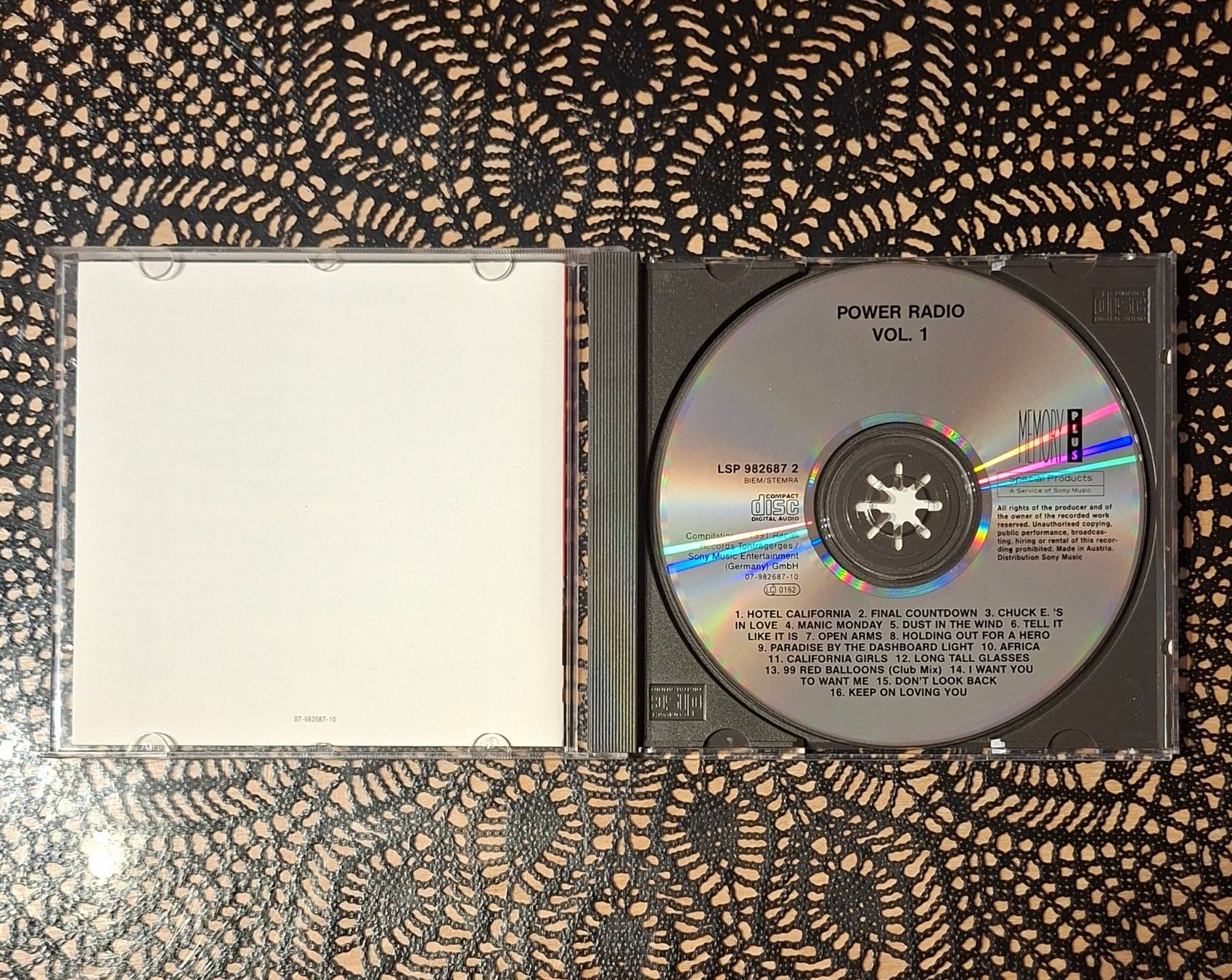 CD: Power Radio Volume1, CD Rock Hit Compilation 1991 – Usato da Amriswil venduto da Celini3 2