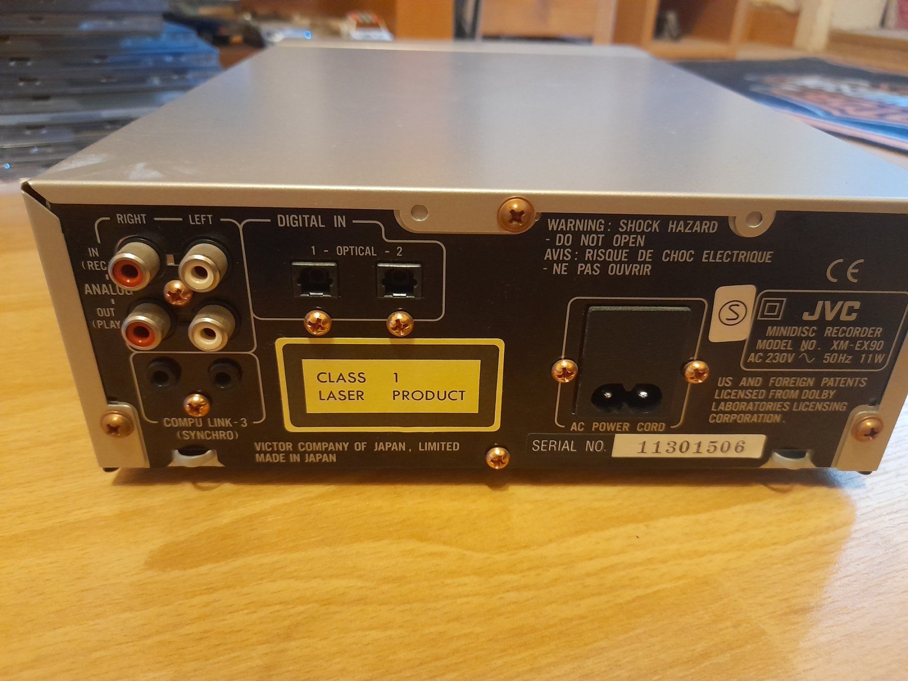 Minidisc: JVC XM-EX90 MD Recorder Minidisk – Difettoso da Lustmühle venduto da chevi03 3