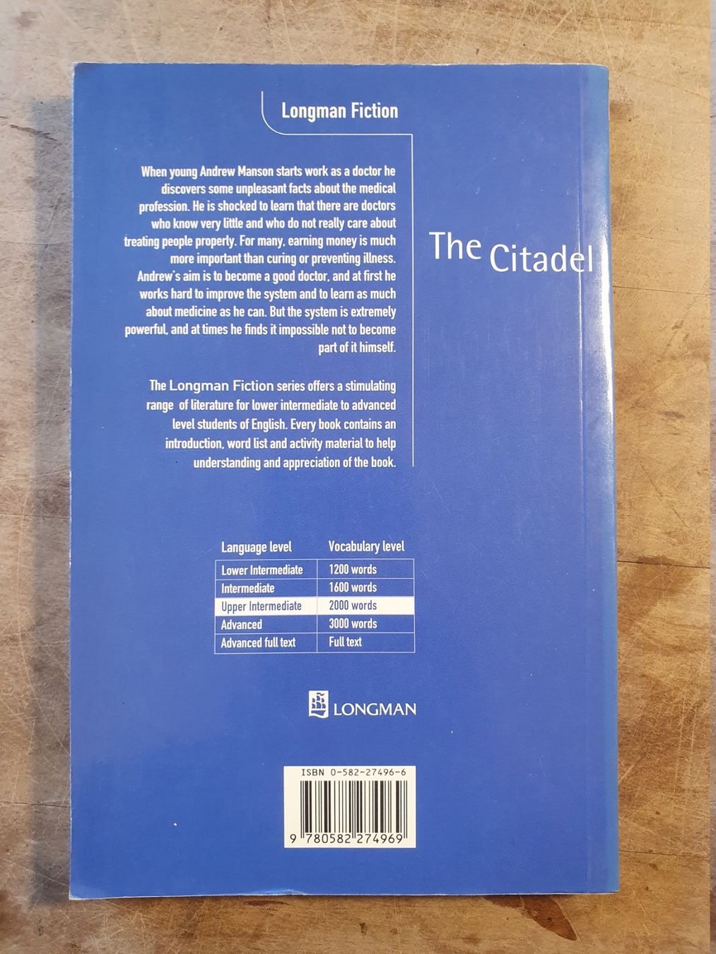 Libri: The Citadel A.J. Cronin Longman – Usato da Zürich venduto da loosebone 1