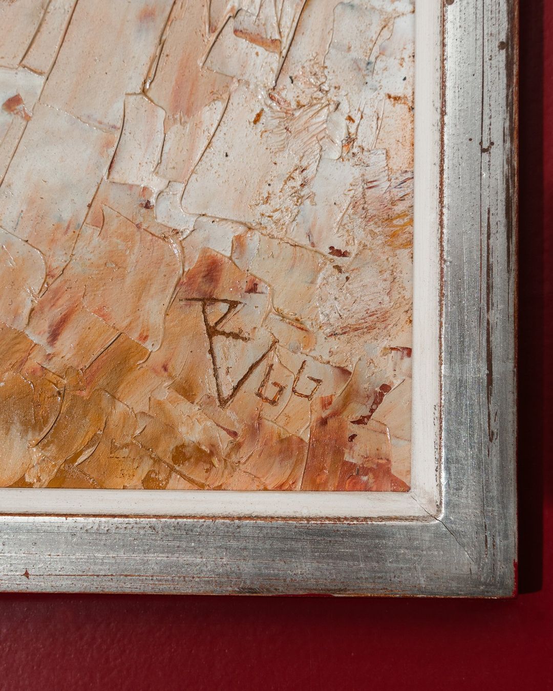 Gemälde: TABLEAU R.V MAJESTUEUX – Gebraucht aus Moutier von Vintage-signature 4