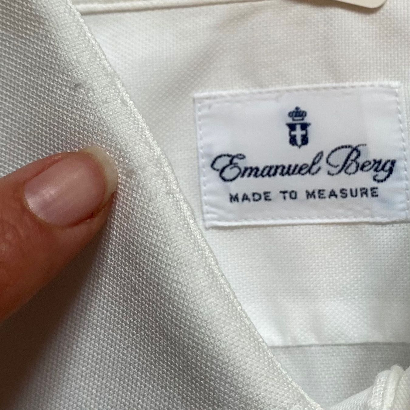 Hemden: weisses EMANUEL BERG Hemd – Gebraucht aus Zürich von ClosetQueen 7