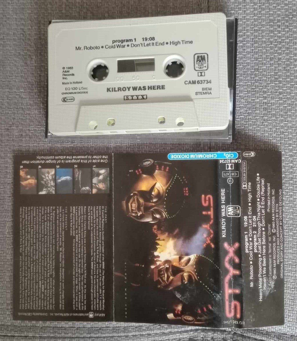 Styx – Kilroy Was Here / cassette MC 1983 (Gebraucht) in Le Locle für ...