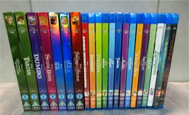 21 Bluray Sammlung Walt Disney Classics - Neuwertig -Deutsch
