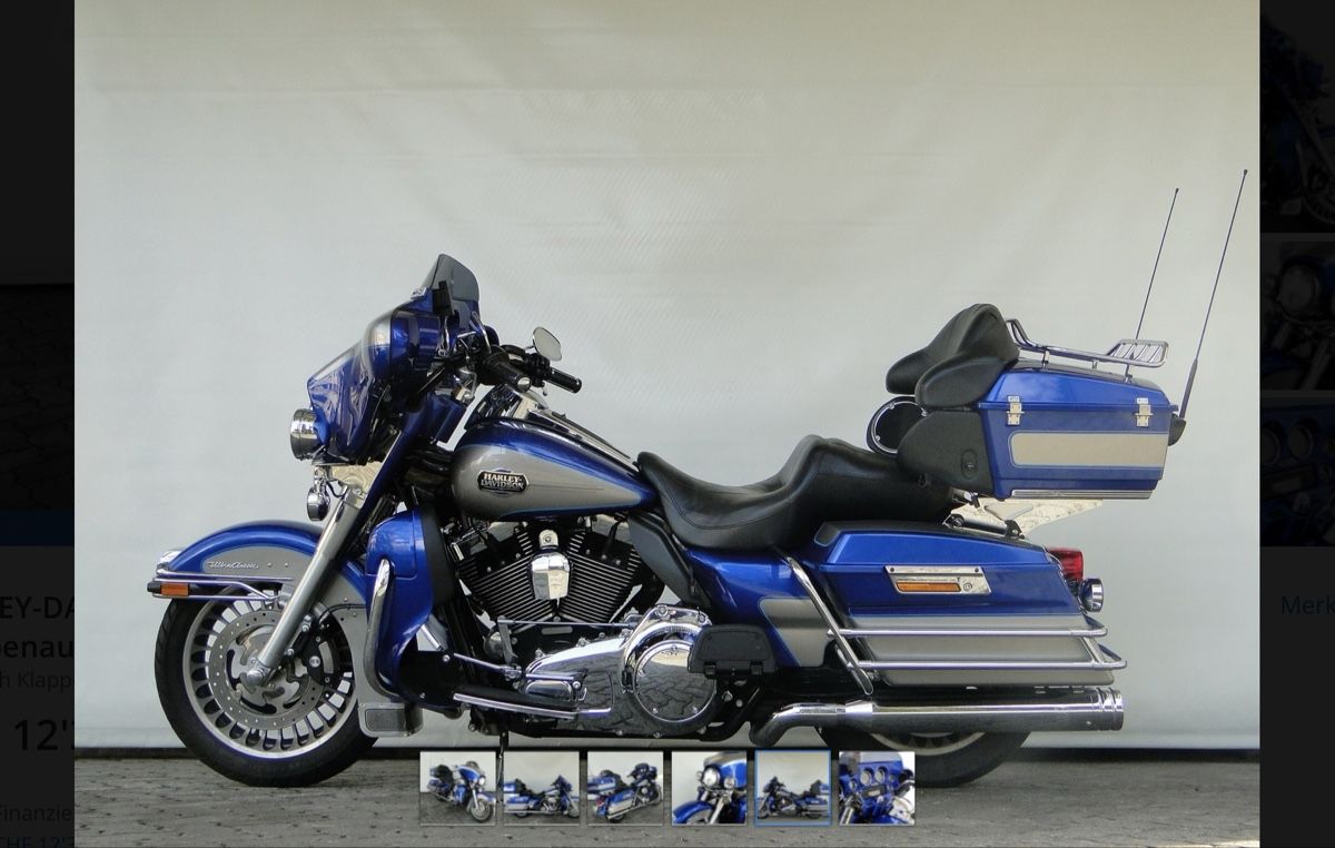 Touring: Harley Davidson FLHTCU – Usato da Riehen venduto da Hjw1 2