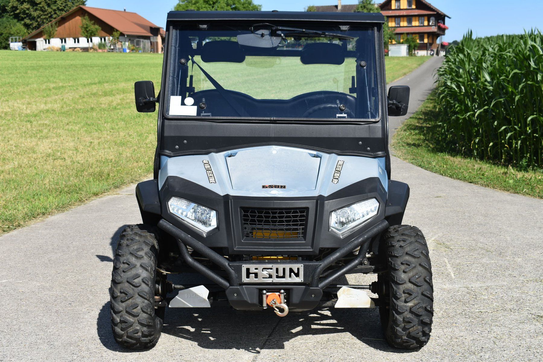 Quads: HISUN Sector E1 Elektro 4x4 – D'occasion à Sempach-Station par dragster410 1