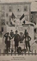 LA CHAUX-DE-FONDS  -  Monument de neige  - 1907