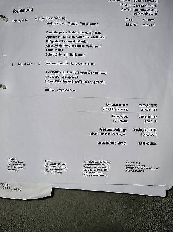 TV Möbel: Wohnwand von Mondo – Gebraucht aus Oetwil am See von val_sbf2 4