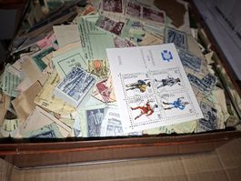 Briefmarken zum ablösen dubletten 