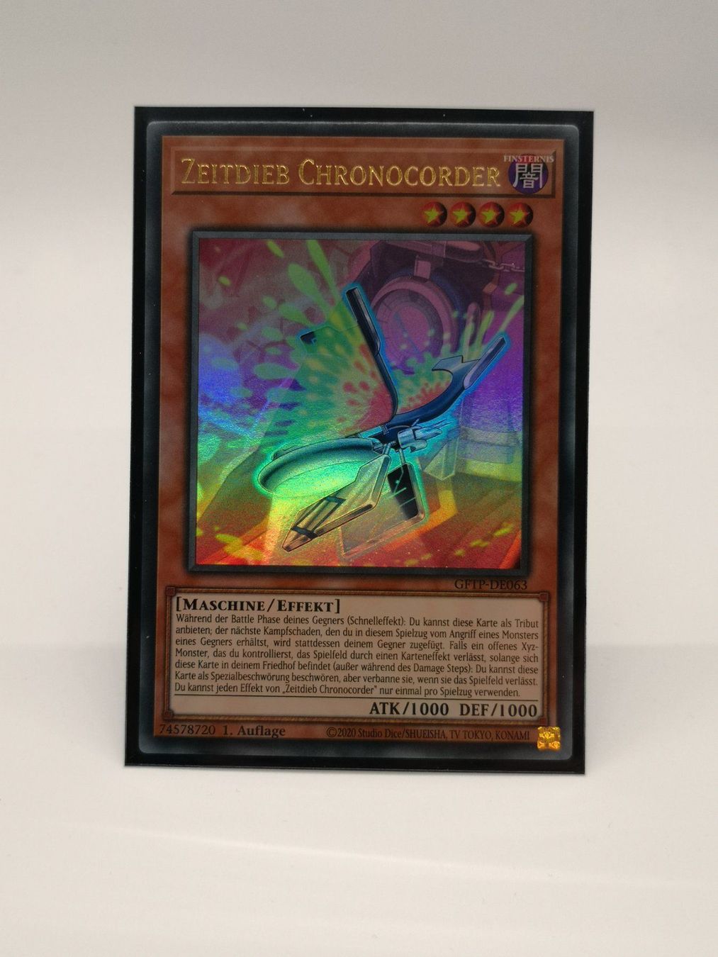 Yugioh Carte collezionabili: YU-Gi-Oh Zeitdieb Chronocorder – Nuovo (secondo la descrizione) da Zofingen venduto da gerrymovie93