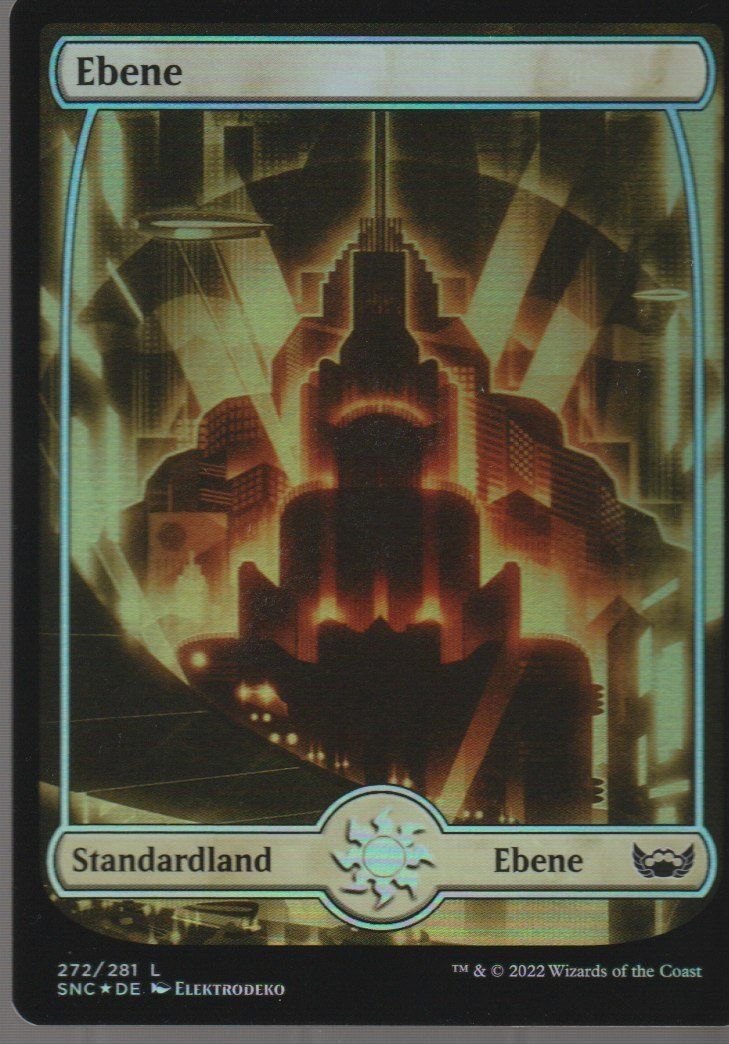 Magic The Gathering Carte collezionabili: TCG Magic The Gathering MTG De SNC BASIC LAND 272 FOIL Ebene – Nuovo (secondo la descrizione) da Vezia venduto da Aquarius_Age