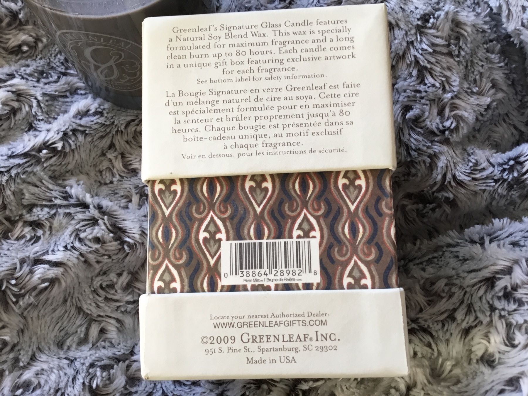 Kerzen: Bougie parfumée Greenleaf River Mist 80 Heures – Neu (gemäss Beschreibung) aus Le Landeron von nic_8hd5 2