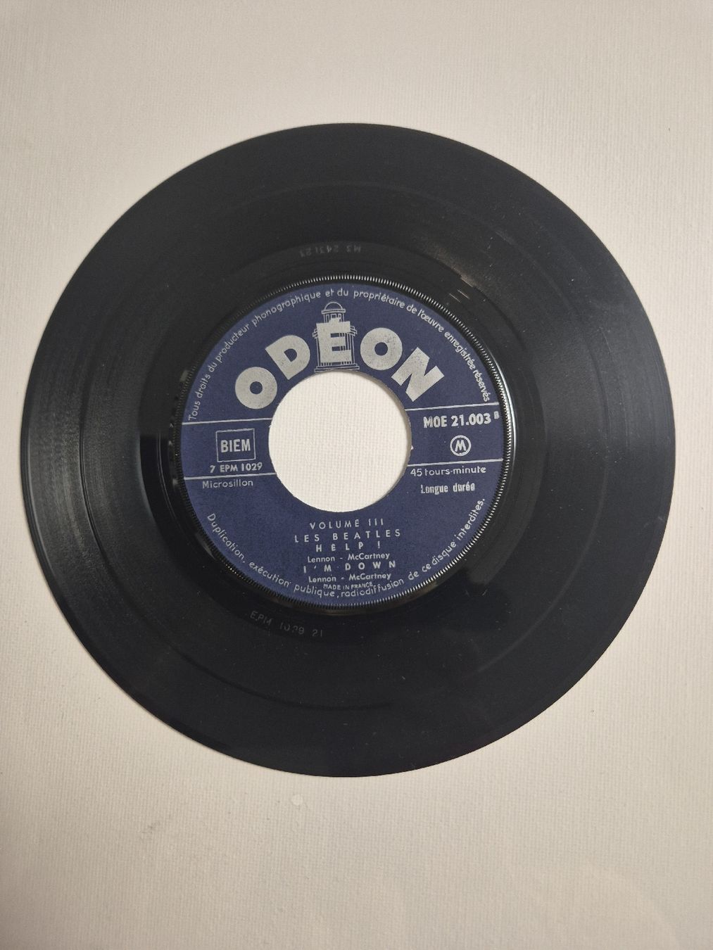 Schallplatten: Les Beatles Ticket to Ride... - Single 7  – Gebraucht aus Uster von newwave0 3