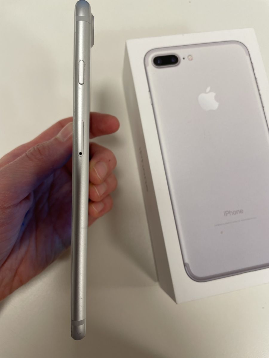 Apple Telefoni cellulari / Smartphones: Iphone, 128GB, silver, 7plus, einwandfrei – Nuovo (secondo la descrizione) da Rothrist venduto da ilodj 3