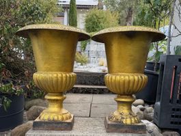Eisen Amphoren Pflanzentopf Blumentopf Topf Vase  Pflanzenkü