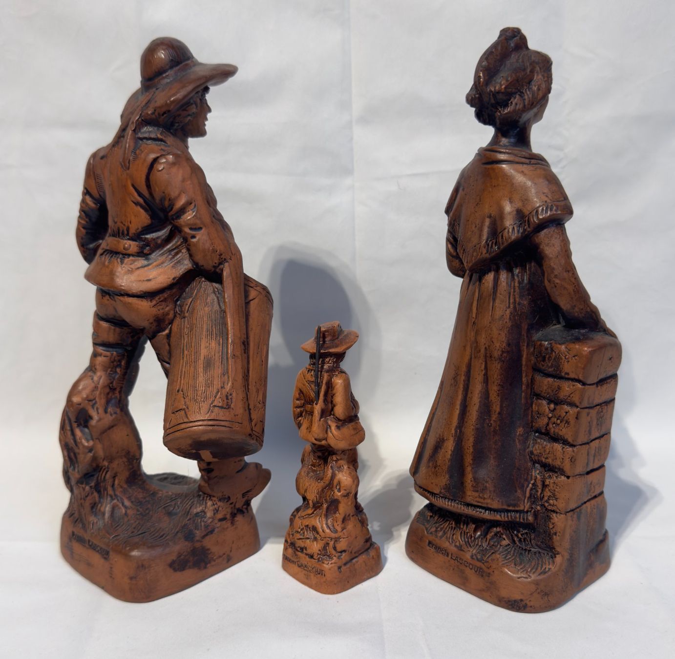 Sculture & Statue: Statues en terre cuite de Francis Lascour – Usato da Tramelan venduto da lolopat 3