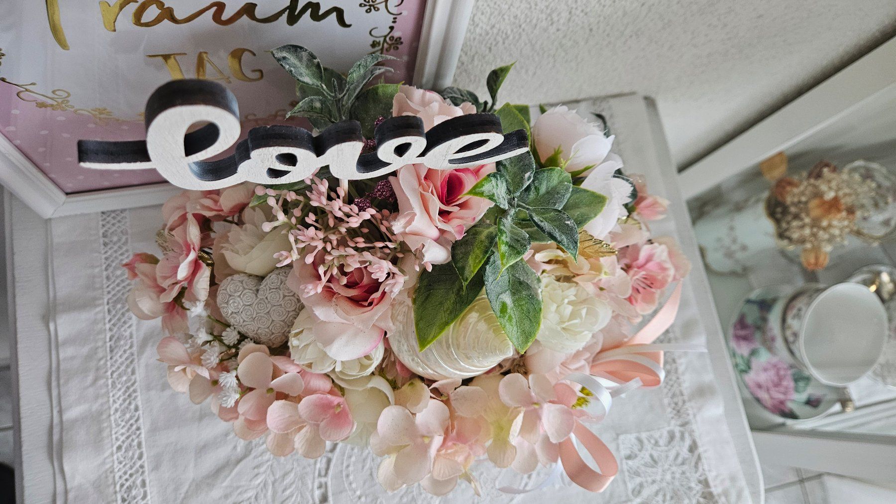 Alle Dekorationen: Geschenk Blumengesteck Frühlingsdeko Geburtstag – Neu und originalverpackt aus Gossau ZH von Goes05 4