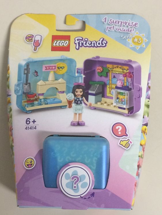 LEGO FRIENDS 41414 IL CUBO DELLE VACANZE DI EMMA new