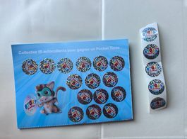 20x Migros Tonies Story Mania Sticker