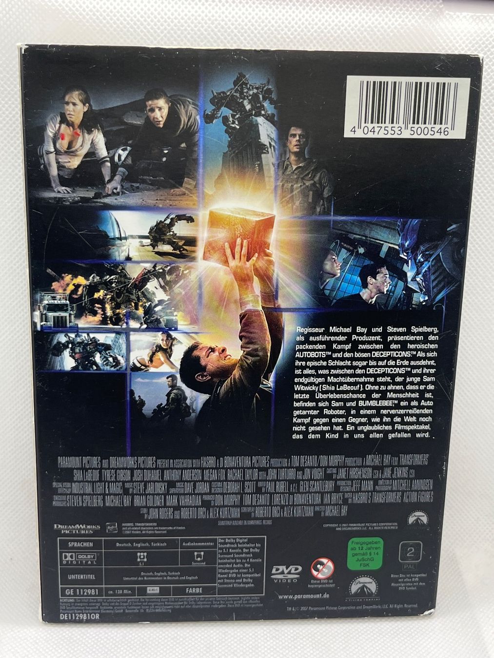 Tutti i DVDs: Transformers - DVD – Usato da Hinterkappelen venduto da Kim1992 1