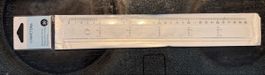 Lineal PAPETERIA 30cm transparent neu
