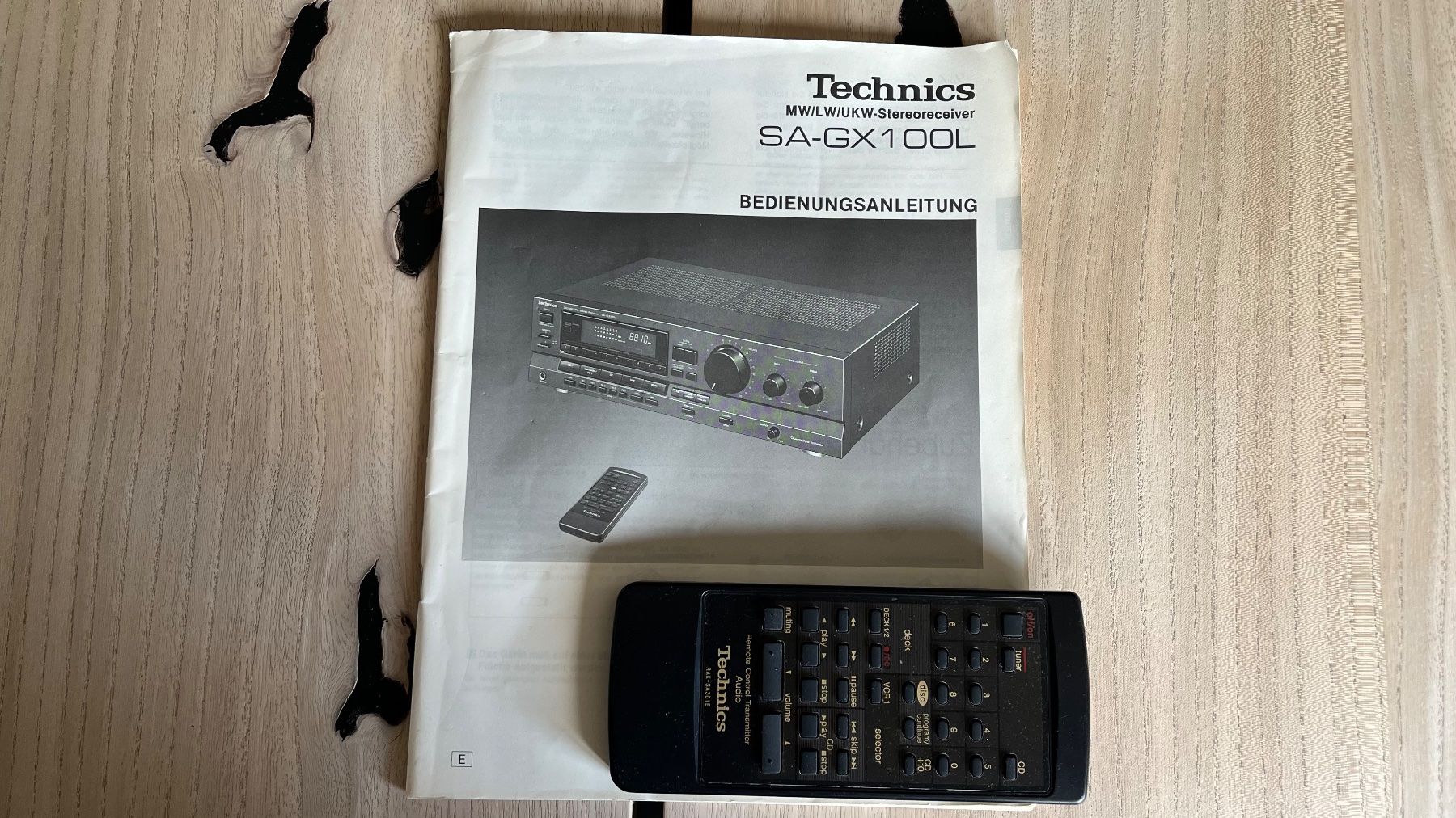 Technics Receiver: Technics SA-GX100LE Stereo Receiver – Gebraucht aus Wagen von Heisch1 3