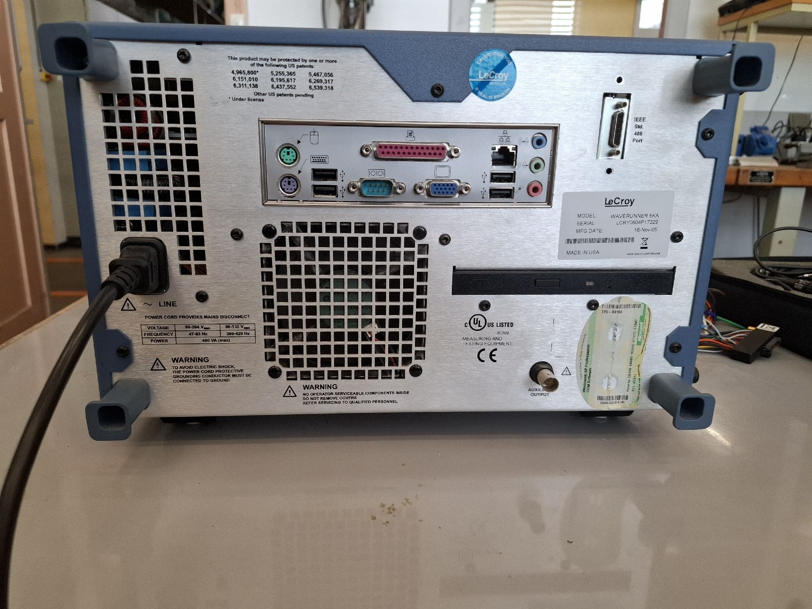Misurare: Oscilloscope LeCroy WaweRunner 6100a + MS32 – Usato da Orbe venduto da Civodule 2