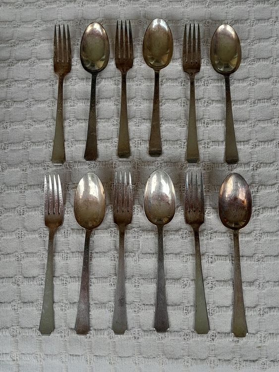 6 Handgefertigte Löffelringe Aus Silberplatte/Edelstahl – Verschiedene Größen, Perfektes Set Für Schmuckliebhaber