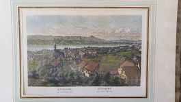 Farbstich von Küsnacht Zürich